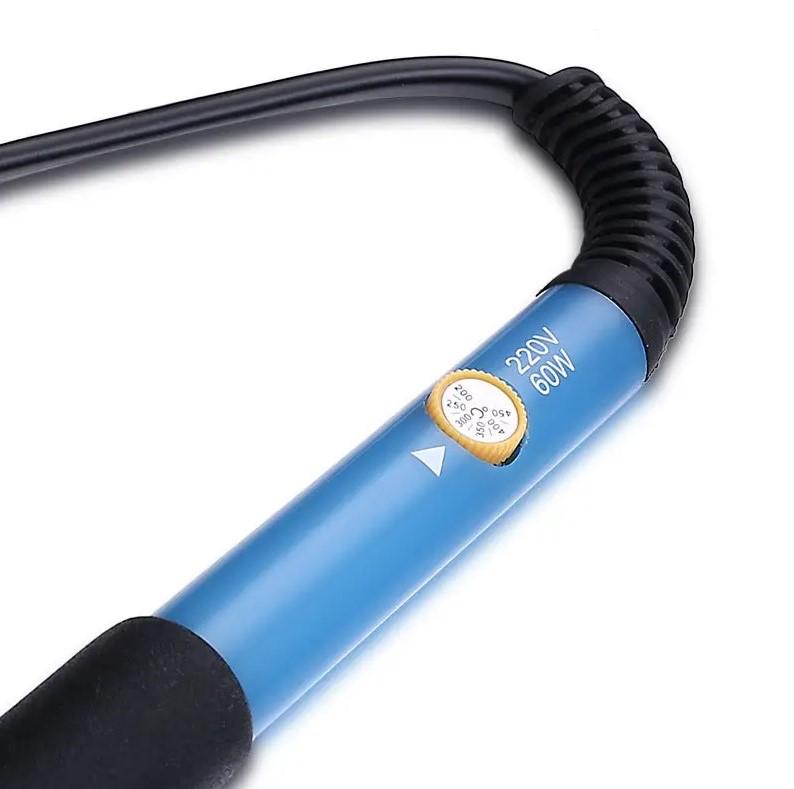 Паяльник електричний 200-450 C регульований 220 В 60 Вт - фото 4 Паяльник електричний 200-450 C регульований 220 В 60 Вт - фото 4