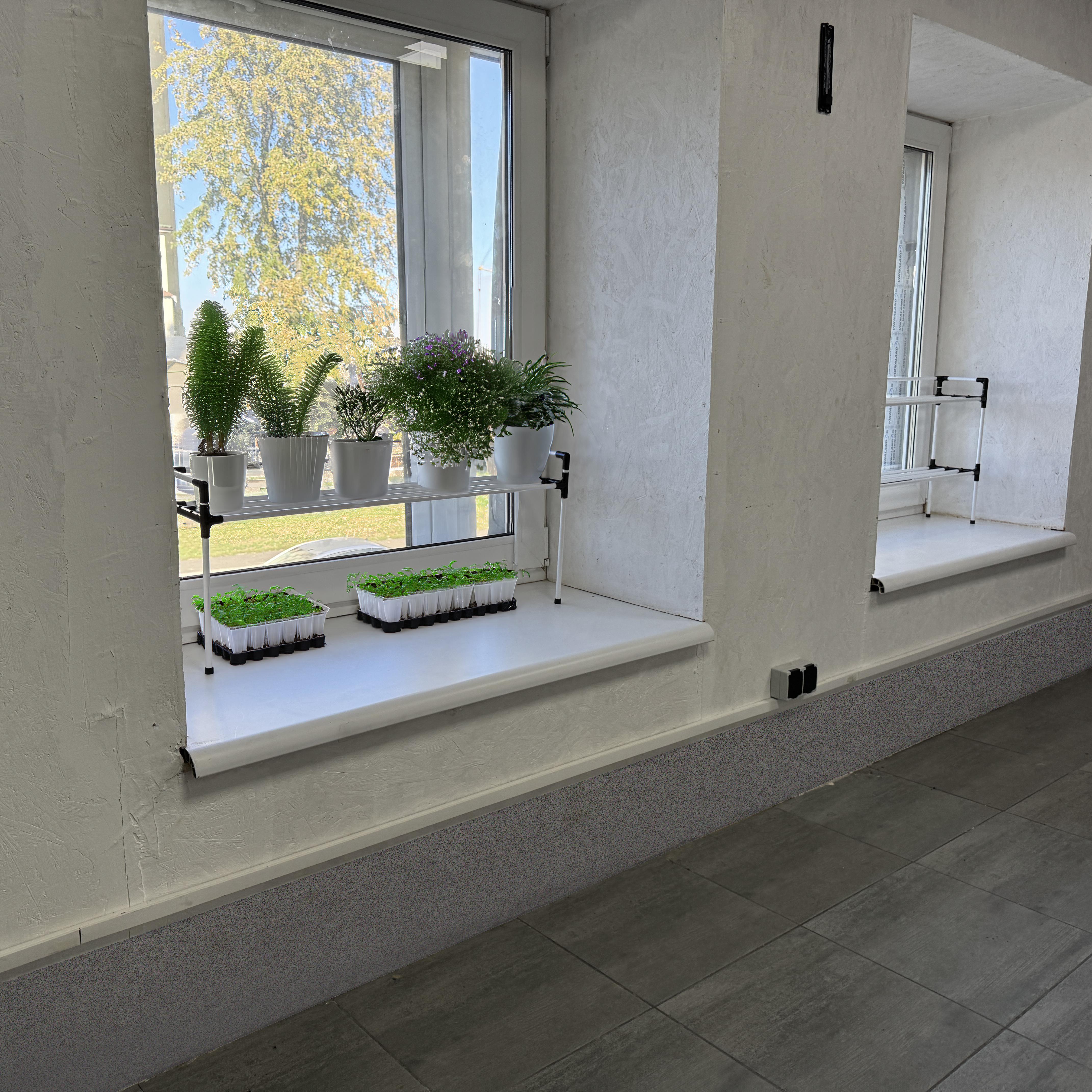 Подставка для цветов на подоконник Lucia White (29477455) - фото 10 Подставка для цветов на подоконник Lucia White (29477455) - фото 10