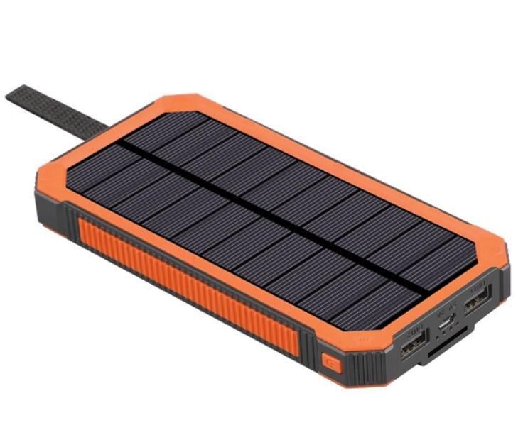 Повербанк автономный Solar 50000 мАч с подзарядкой от солнца и дополнительным LED-освещением (2104618804) - фото 3