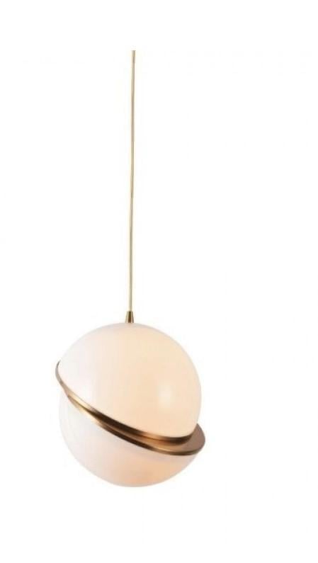 Світильник підвісний Kloodi Deco PE-DL9182/250 GD Білий (11877413)