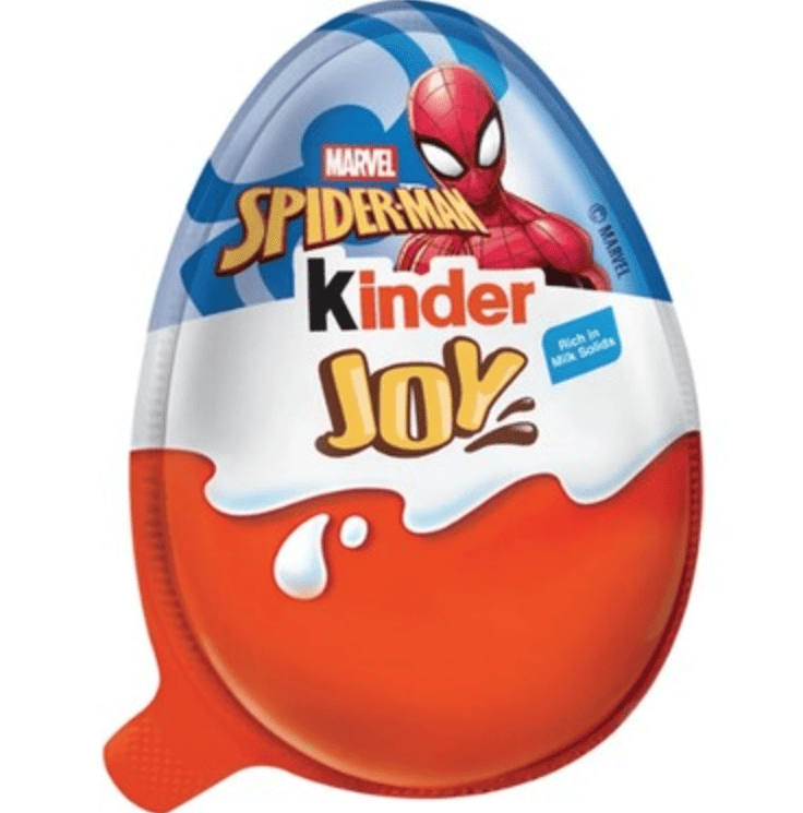 Шоколадне яйце Kinder Joy Spider Man 20 г (3053471040)