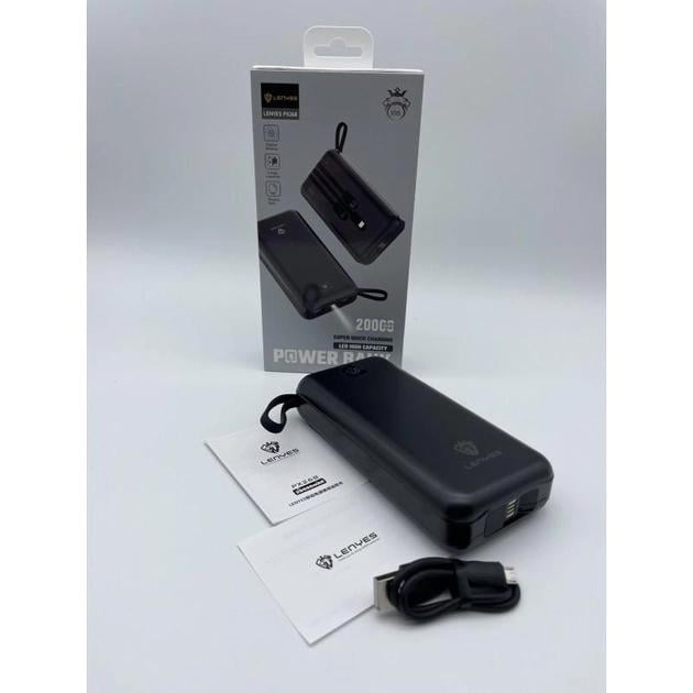 Повербанк Lenyes PX268 PD Quich Charge 20000mAh - фото 3