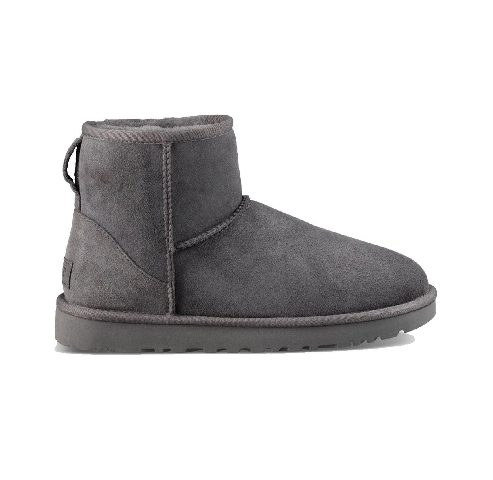 Угги женские UGG Classic Mini II р. 37 Grey (1016222) - фото 3