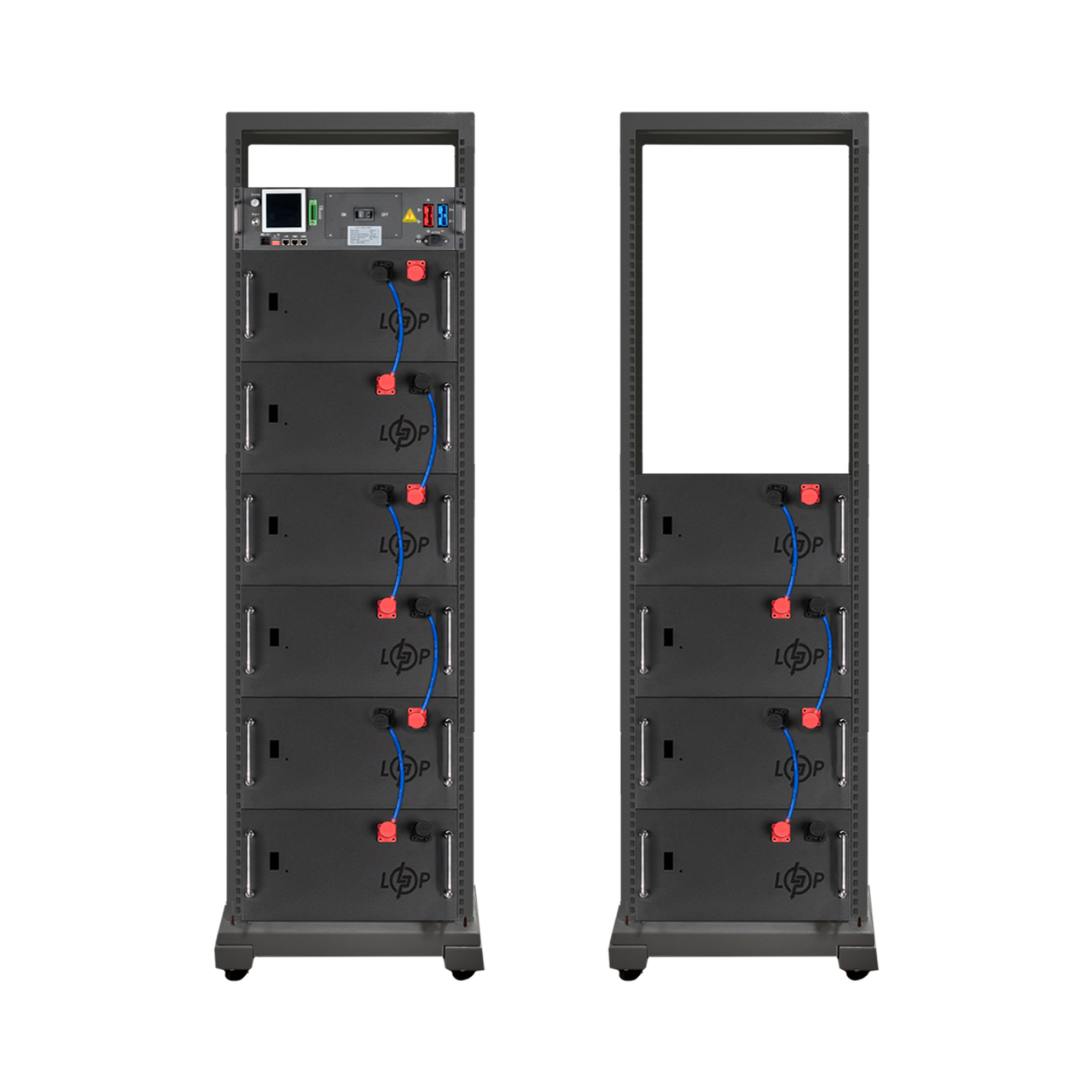 Аккумулятор LP LiFePO4 Battery HVM 512V 280Ah 143360 Wh BMS 125А AB Lrack Black