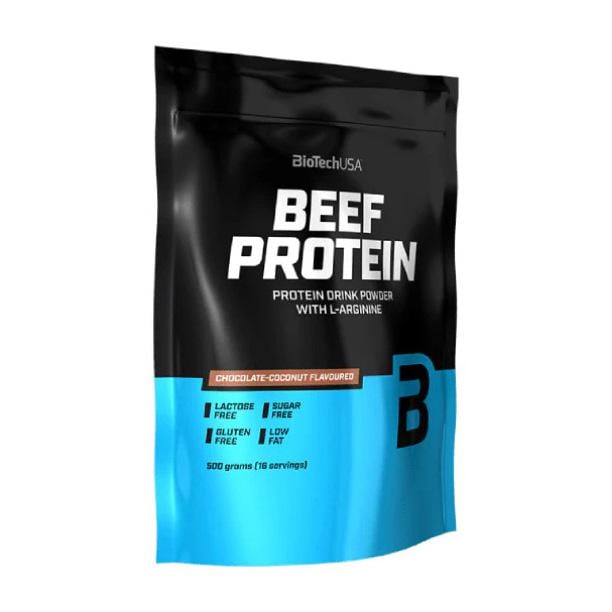Протеин говяжий BioTech BEEF Protein 500 г Клубника