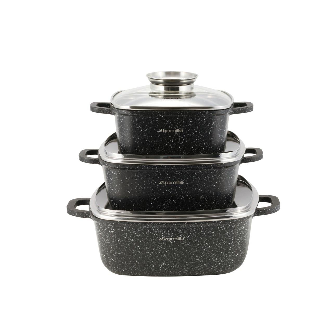 Набор кухонной посуды Kamille KM-4437 8 пр.