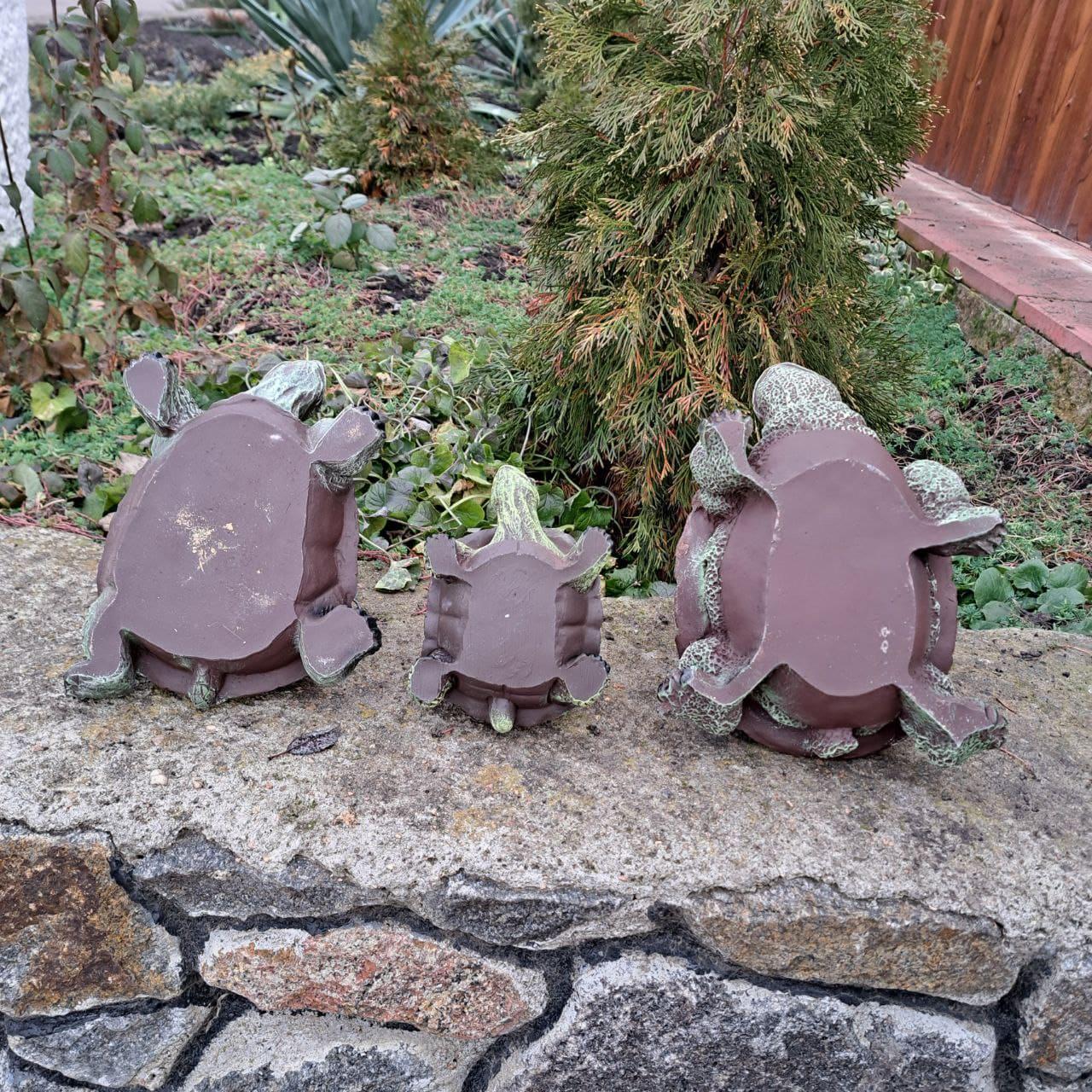 Комплект фигур Семья черепах №2 - фото 3 Комплект фигур Семья черепах №2 - фото 3