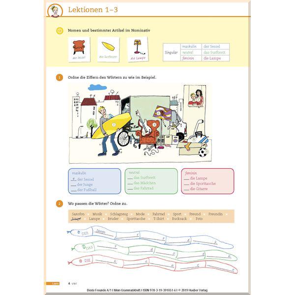 Книга Beste Freunde A1.1 Grammatikheft - фото 4 Книга Beste Freunde A1.1 Grammatikheft - фото 4