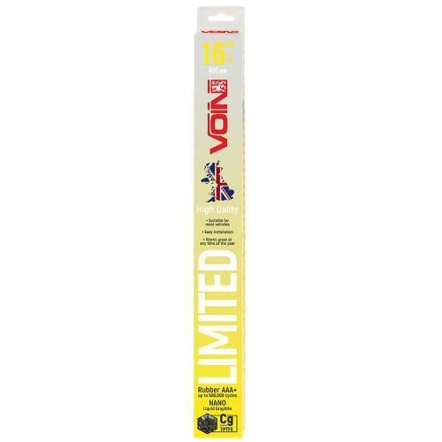 Щетки стеклоочистителя бескаркасные VOIN-16"-400мм(TPN1AFW-16") LIMITED NEW