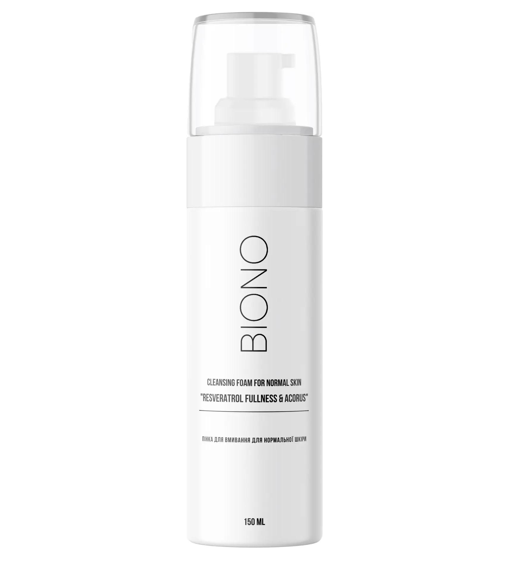 Пінка для вмивання для нормальної шкіри Biono 150 мл (2188251131112)
