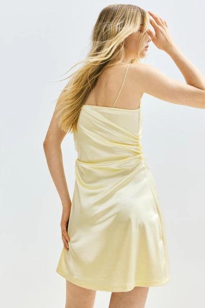 Платье H&M 1275771 L Желтый