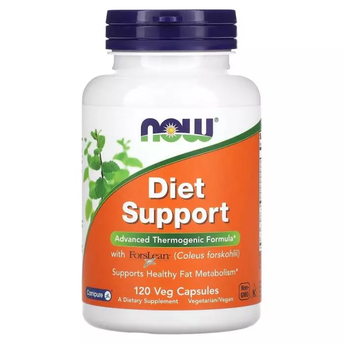 Диетическая поддержка Now Foods Diet Support 120 вегетарианских капсул (NF3307)