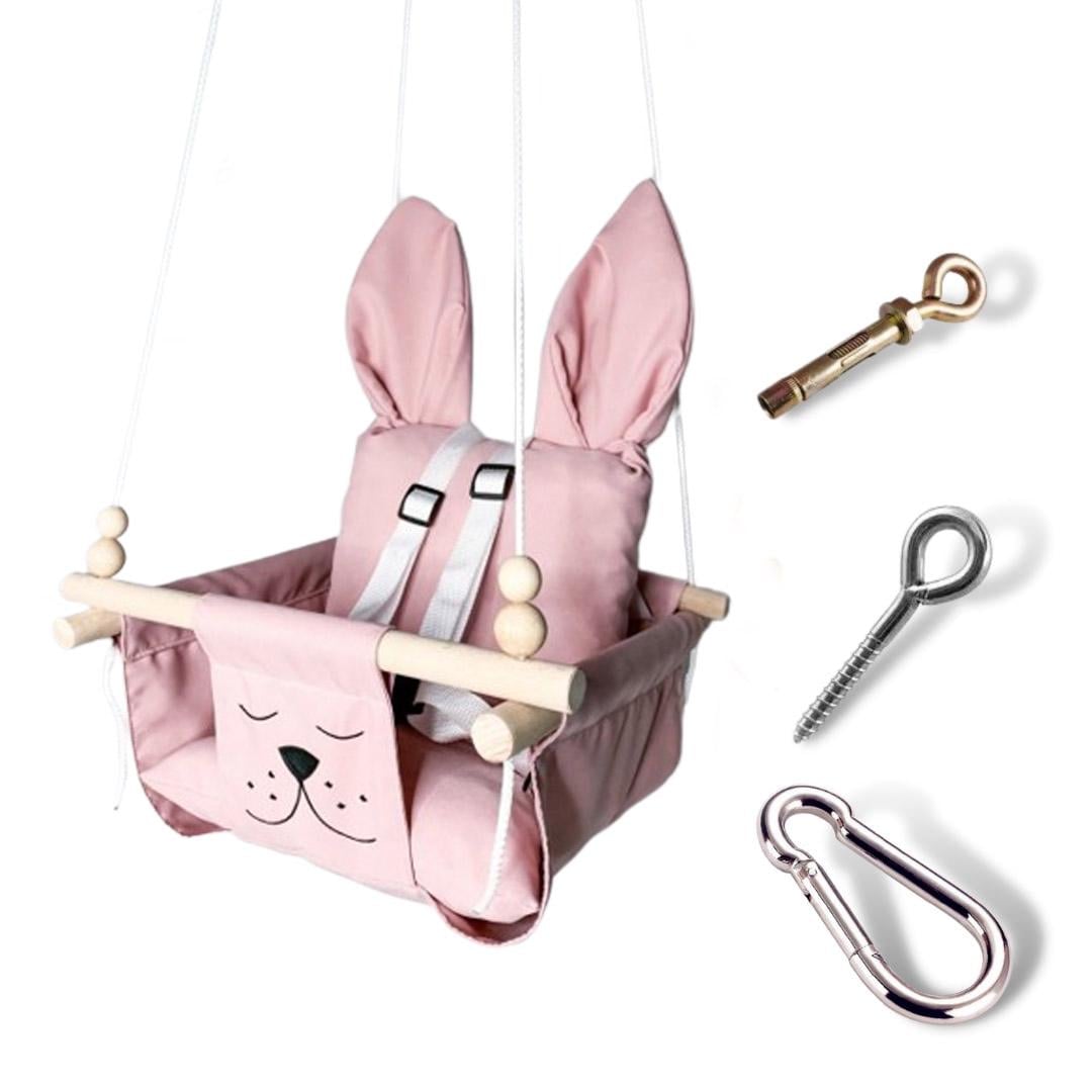 Детская качеля Infancy Ушастая Пудровый (9667298) Детская качеля Infancy Ушастая Пудровый (9667298)