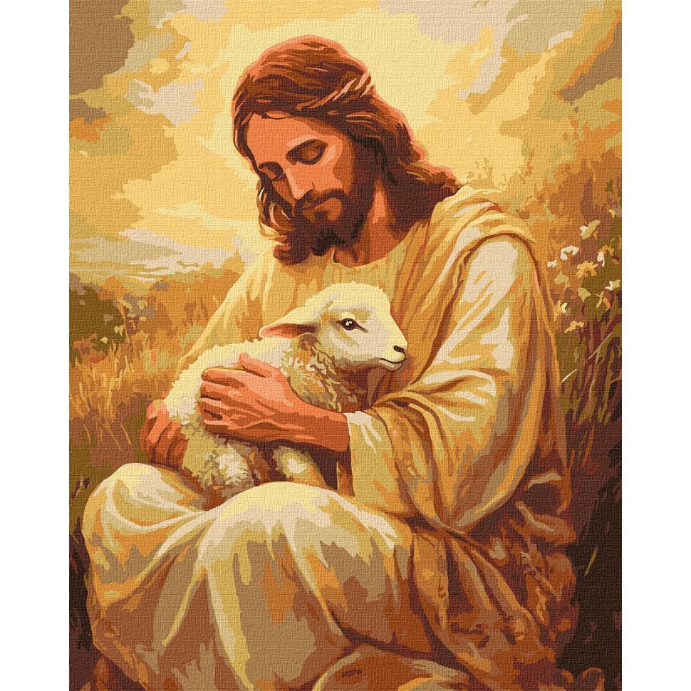 Картина за номерами Ideyka Божі обійми KHO8531 40x50 см (RLT52222)