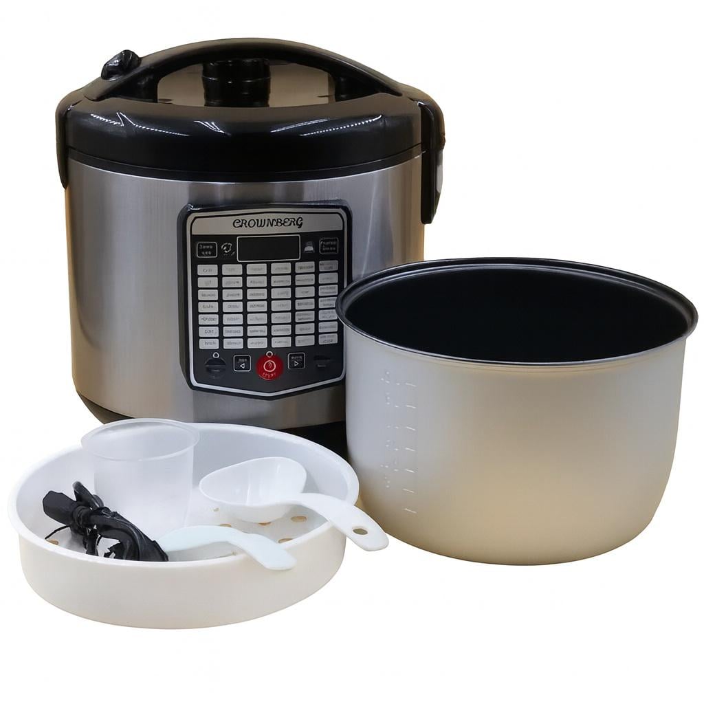 Мультиварка программная Crownberg CB-5527 электронное управление 42 программы 5 л 1000 Вт (31515744)