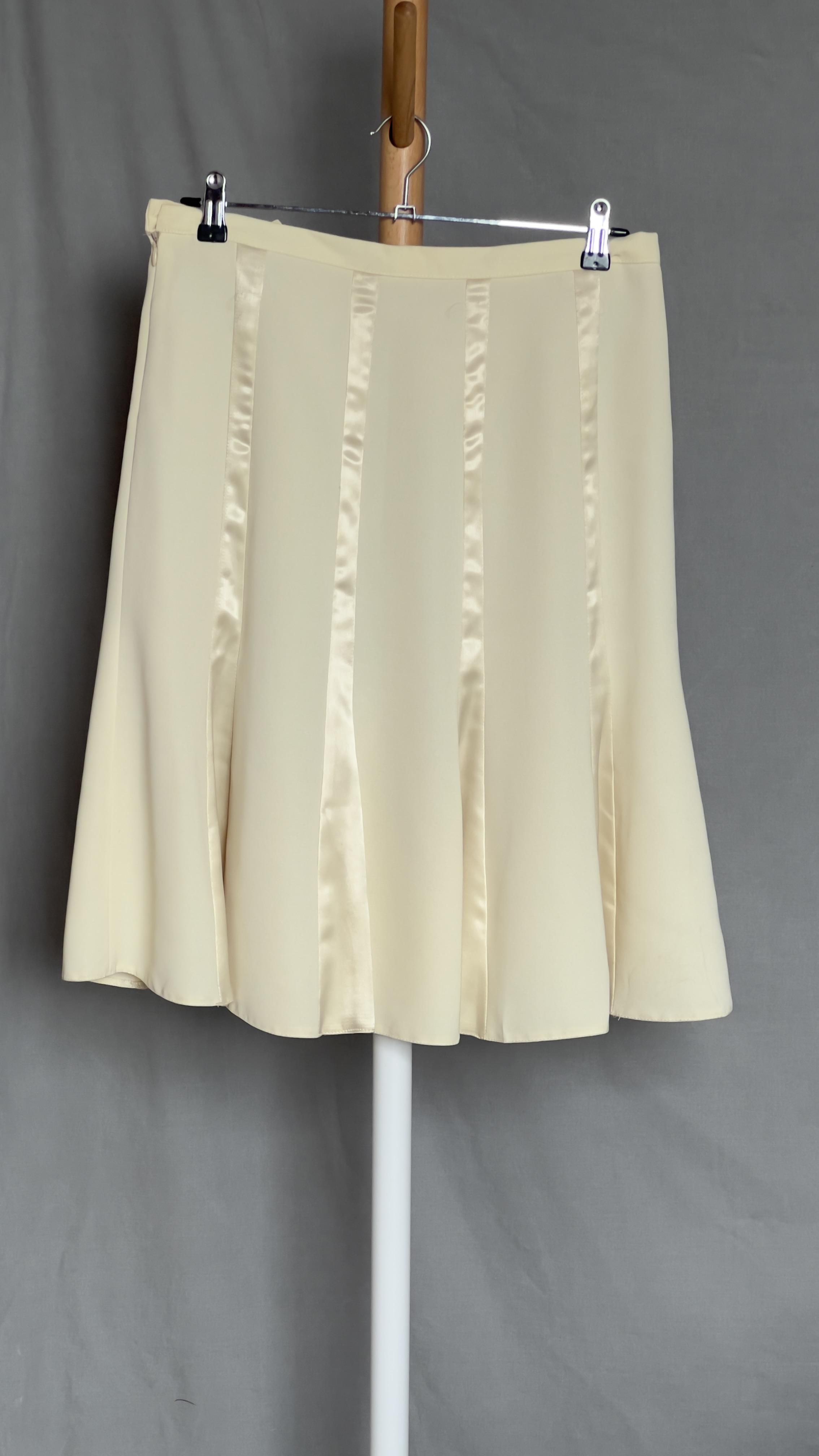 Юбка Elite Moda Collection миди XL Бежевый (6411350)