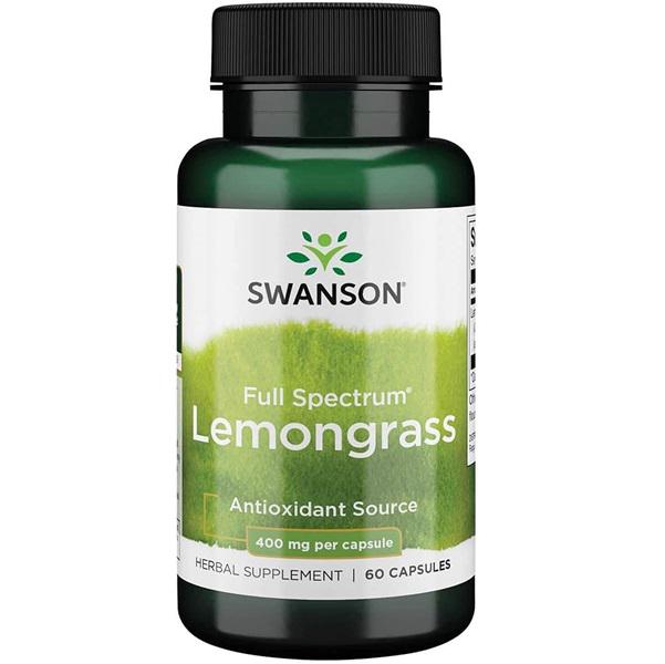 Лимонник Swanson Full Spectrum Lemongrass 400 мг 60 капс. (000016206)