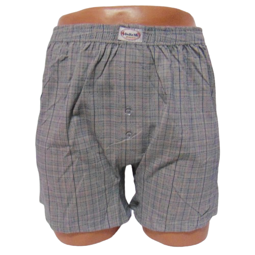 Труси чоловічі Doremi бавовняні 2XL Сірий (312-69-5)