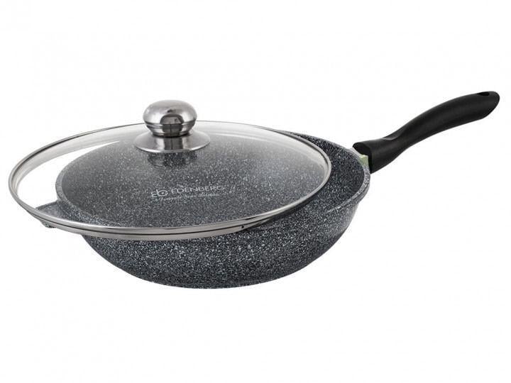 Сковорода индукционное дно Edenberg EB-8021 гранитное антипригарное покрытие 2,4 л 24 см (2530555528)