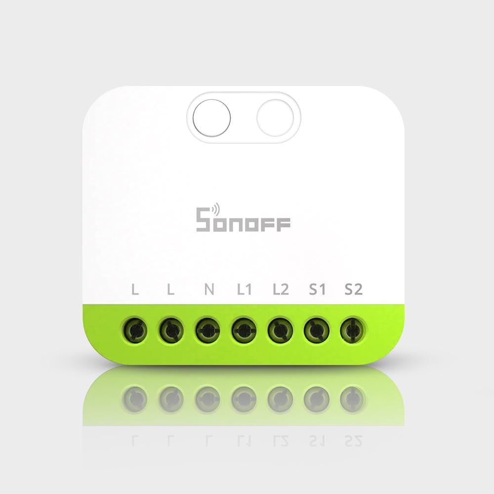Реле двухканальное Sonoff ZigBee MINI-ZB2GS (WH00907)