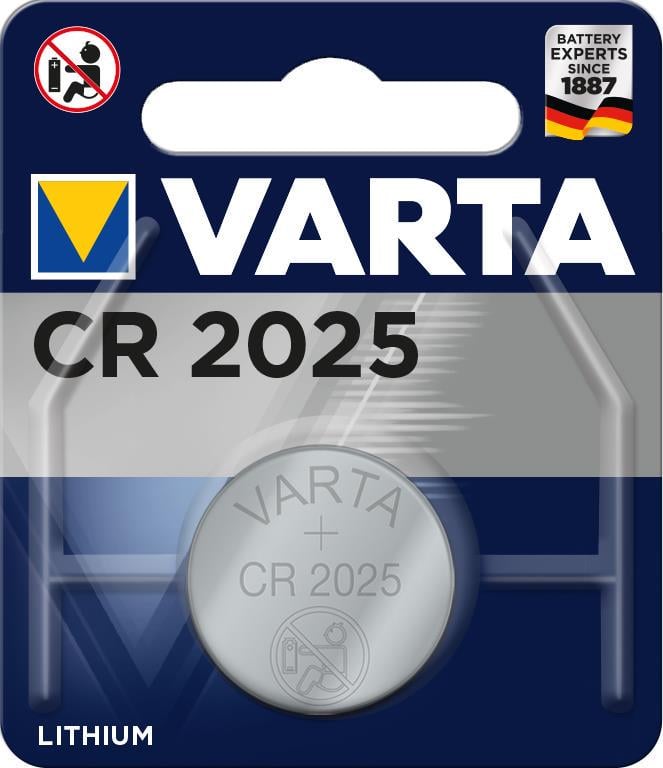 Батарейки Varta CR2025 1 шт. (06025101401)