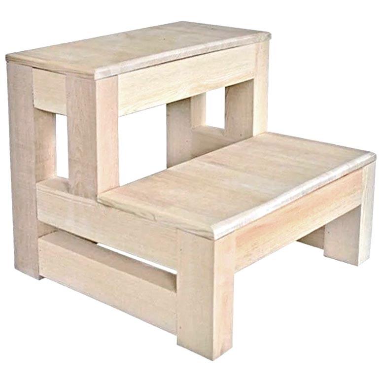 Скамейка-ступенька из дерева Арикери Бланже (ССТ-010201)