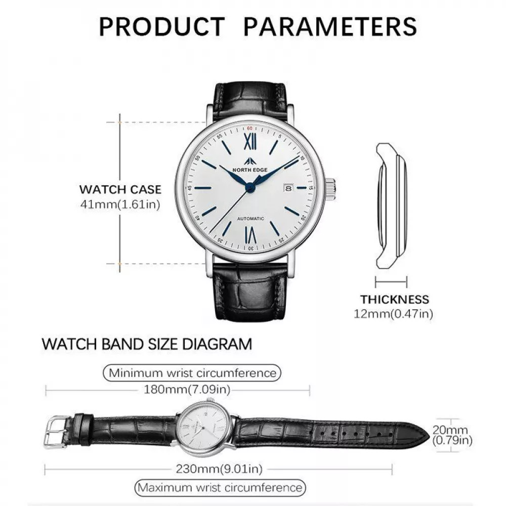 Наручные часы North Edge AMOY Blue (27457322) - фото 4