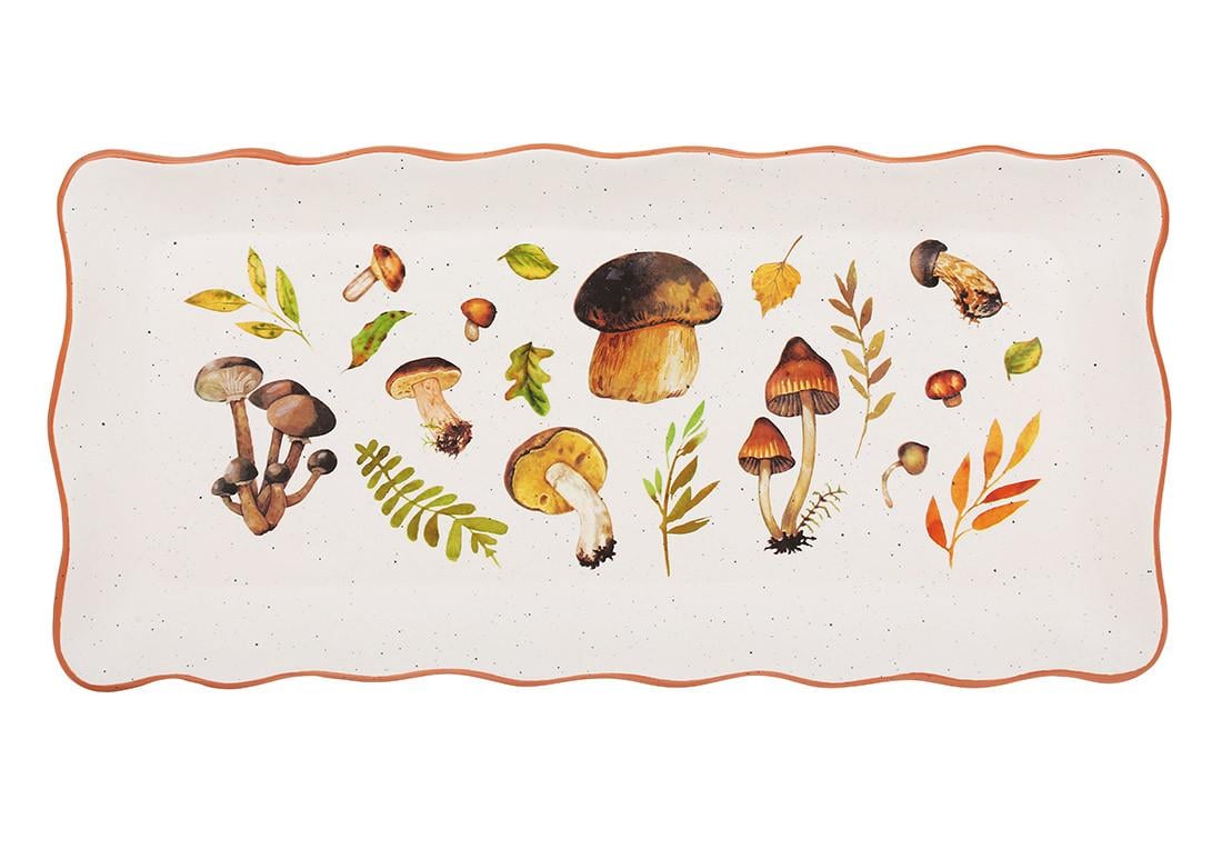 Блюдо керамічне BonaDi Лісова галявина 40,5 см (733-745) Блюдо керамічне BonaDi Лісова галявина 40,5 см (733-745)