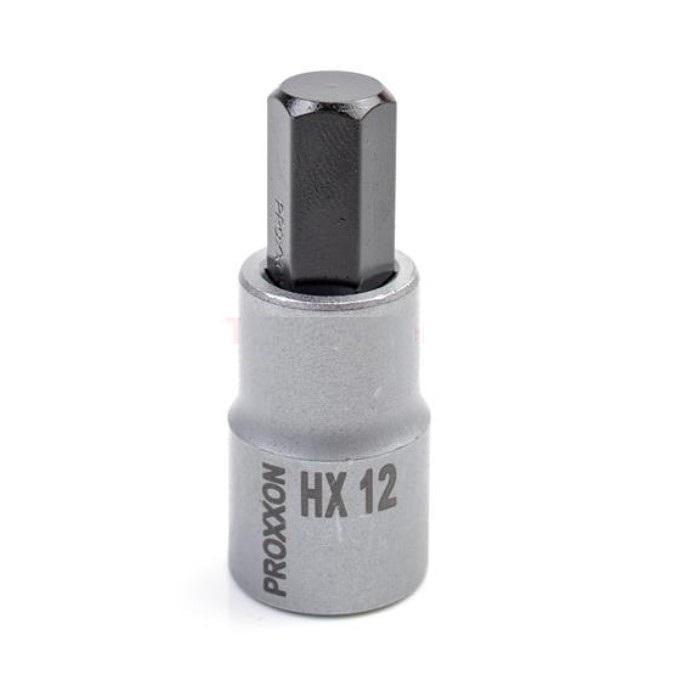 Головка накидная Proxxon HEX12 6-гранная с насадкой HEX 1/2" 55 мм (22031)