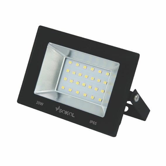 Прожектор Sokol 20W 220В 1500lm 6500K IP65 LED-SLТ (8.2.1.99312)