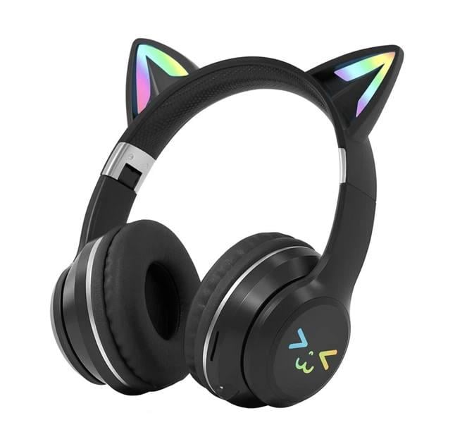 Наушники с кошачьими ушками CATEAR JST-BT035 Черный