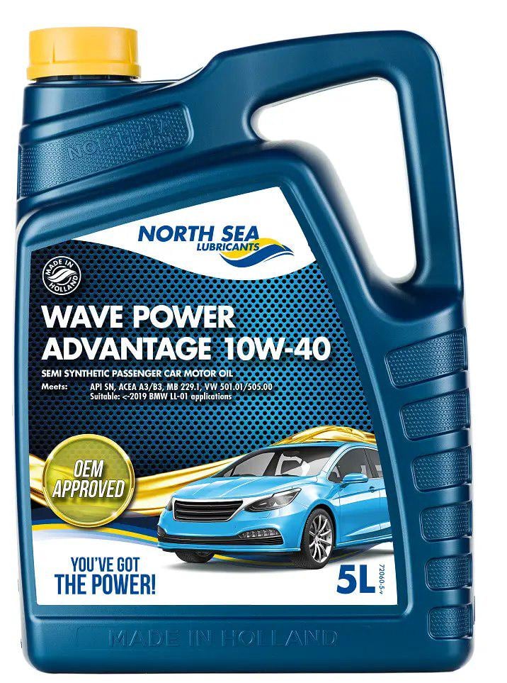 Моторное масло WAVE POWER ADVANTAGE 10W-40 5 л (27510883)