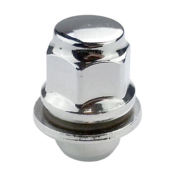 Гайка колесная M12x1,25x37,5 мм пресшайба Nissan Infiniti D-18,5 хром ключ 21 (35452633)