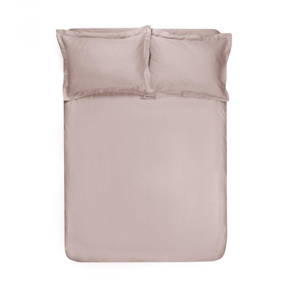 Простынь на резинке с наволочками premium Lotus Home Basic сатин 160х200+50х70 см (9414688)