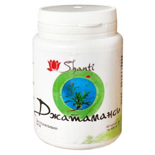 Натуральный комплекс для профилактики нервной системы Shanti Джатаманси 60 капс. (23245594)