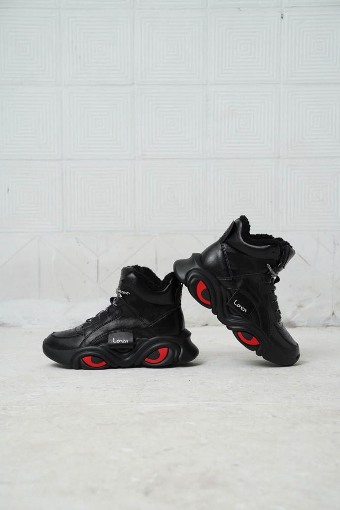 Кроссовки женские зимние LONZA р. 37 Черный (155346)