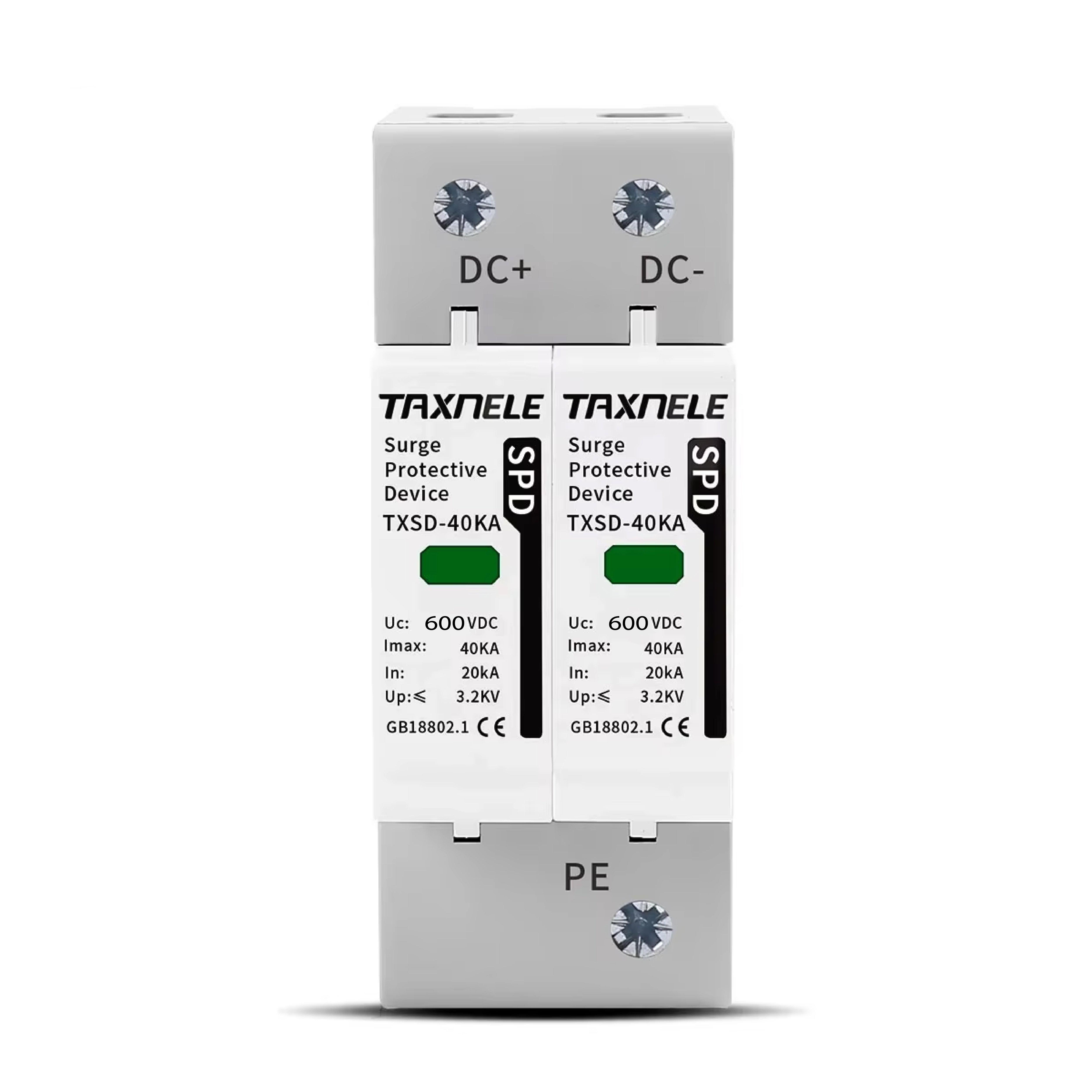Ограничитель перенапряжения ПЗИП TAXNELE DC 2P 600V White (1115)