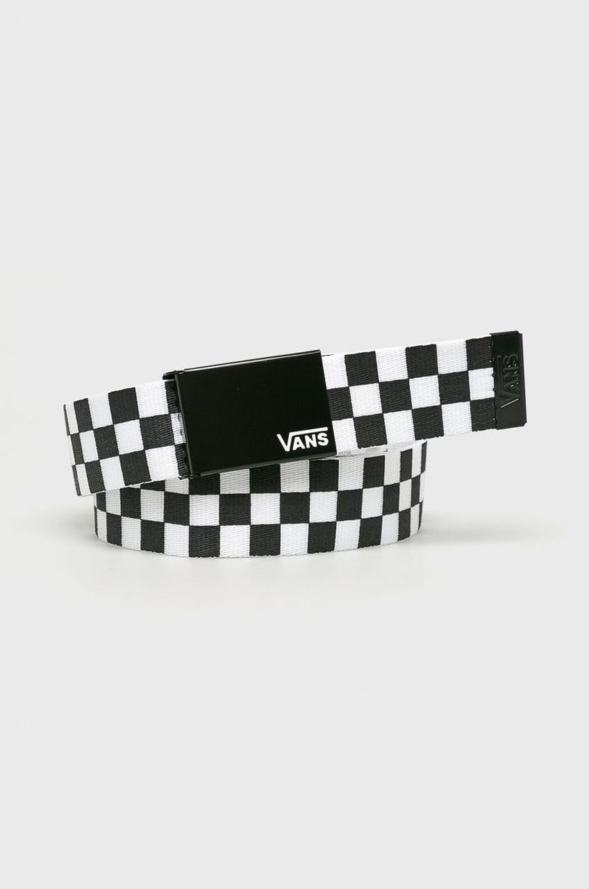 Ремень VANS Deppster II Web Belt-Black/White Checker