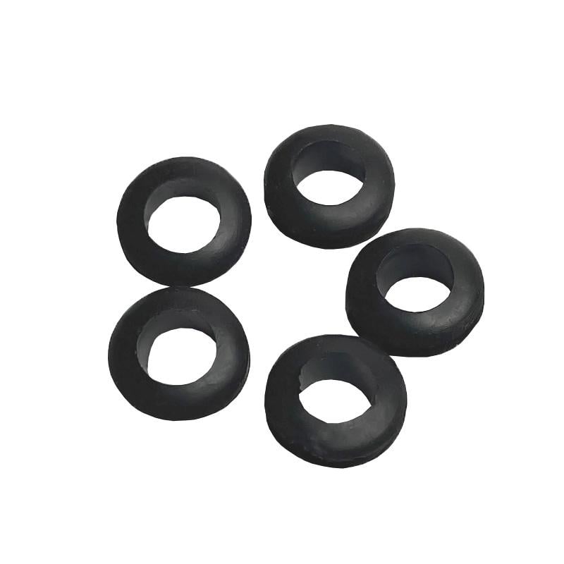 Набір гумових втулок 8 мм 500 шт. Чорний (53396) - фото 3 Набір гумових втулок 8 мм 500 шт. Чорний (53396) - фото 3