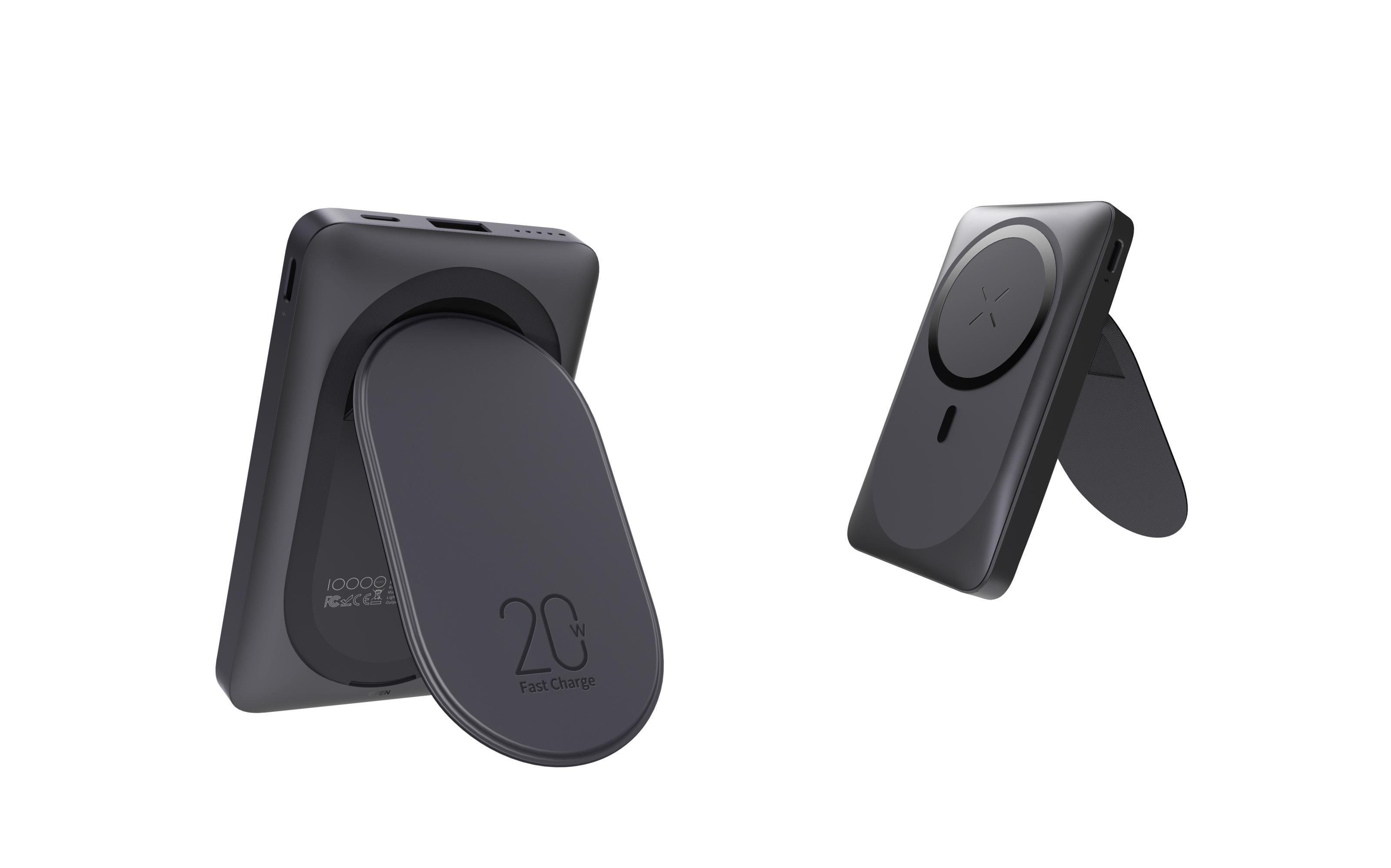 Повербанк VEGER MagOnStand 10000 mAh (W1175) - фото 2 Повербанк VEGER MagOnStand 10000 mAh (W1175) - фото 2