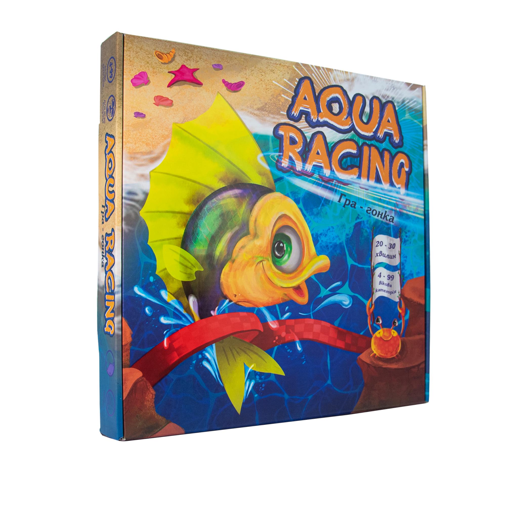 ᐉ Настольная игра Strateg Aqua racing на украинском языке (30416) • Купить  в Киеве, Украине • Лучшая цена в Эпицентр