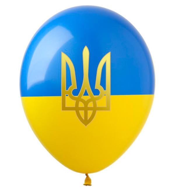 Воздушные шары Герб України 30 см 5 шт. (513981)