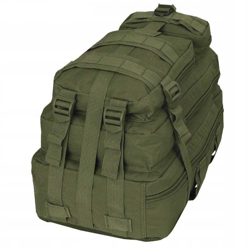 Рюкзак штурмовий ES Assault 40 л 52x29x28 см Оливковий (9001) - фото 3