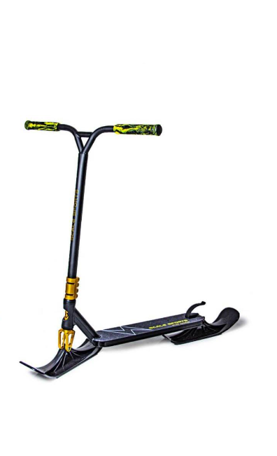 Самокат-снігокат трюковий Scale Sports Adrenaline 2в1 110 мм Gold (1279987873) - фото 1 Самокат-снігокат трюковий Scale Sports Adrenaline 2в1 110 мм Gold (1279987873) - фото 1