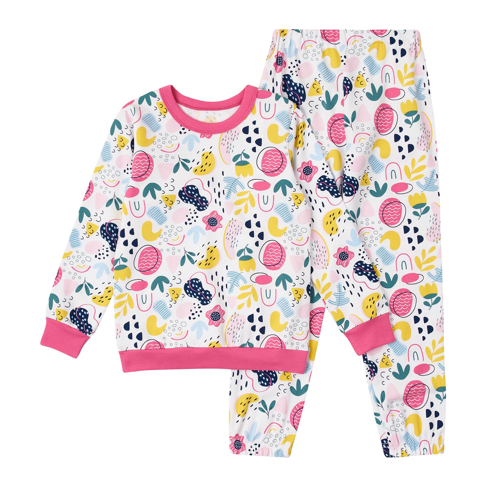 Пижама детская ЛяЛя 122 см Разноцветный (К3СН153)