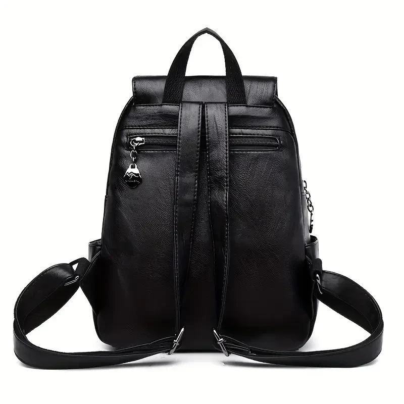 Рюкзак маленький шкіряний для жінок (Р-014) - фото 2 Рюкзак маленький шкіряний для жінок (Р-014) - фото 2