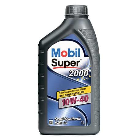 Моторное масло Mobil Super 2000 X1 10W40 1 л