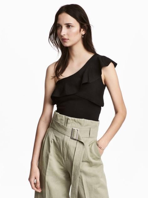 Топ H&M 511559П р. 34 Черный