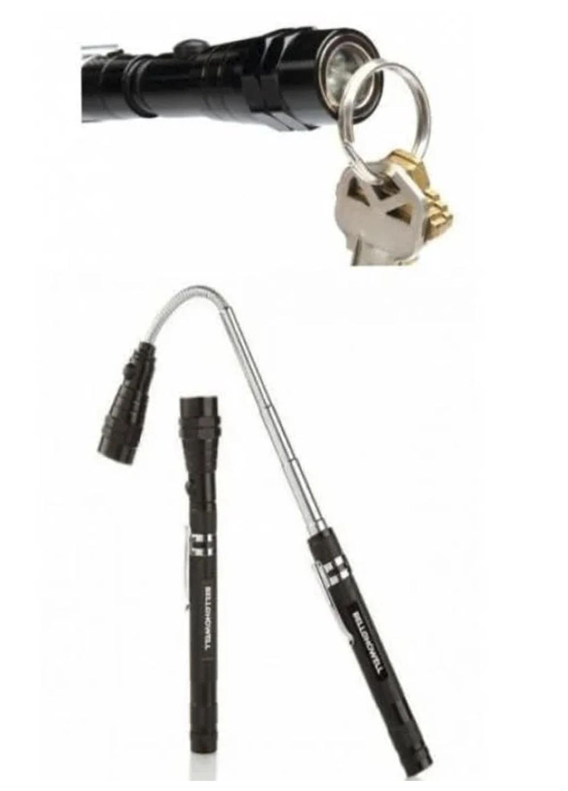 Фонарь гибкий телескопический Xo выдвижной магнитный 56 см Черный (625155) - фото 2