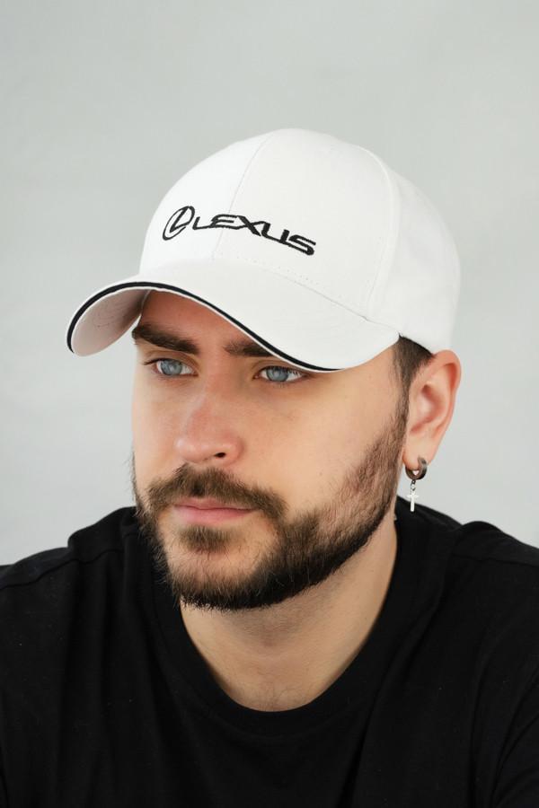 Бейсболка Braxton мужская "Lexus" Белый (1686)
